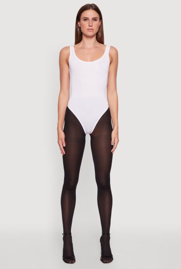 Daisy Sleeveless Scoop Neck Bodysuit