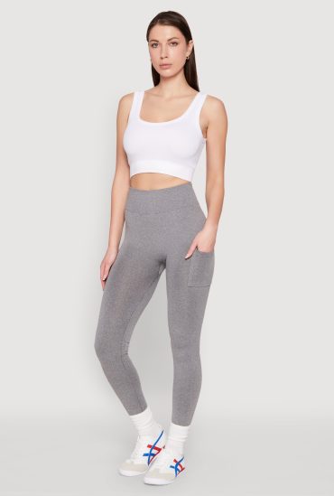 Side Pocket High Waist Leggings