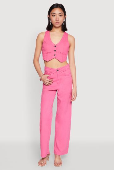Spoon Jeans Straight Leg Jeans