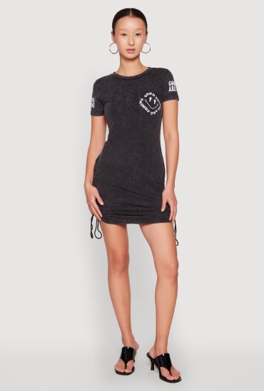 Mineral Wash Good Things Are Coming Dress