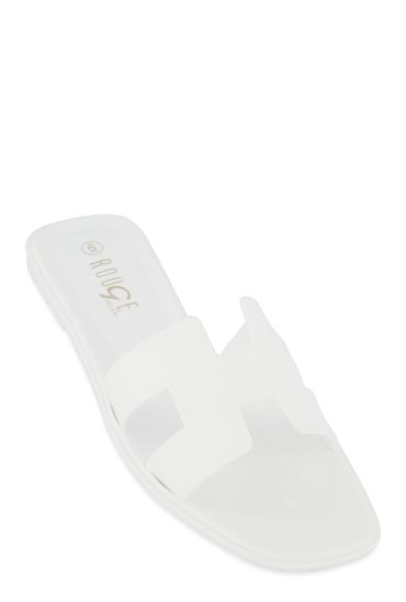 Jelly H Band Slide Sandals