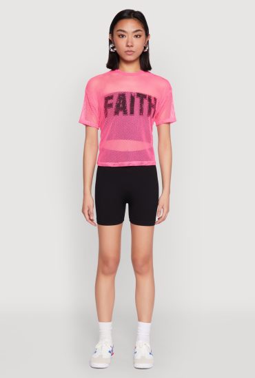 Faith Fishnet Top