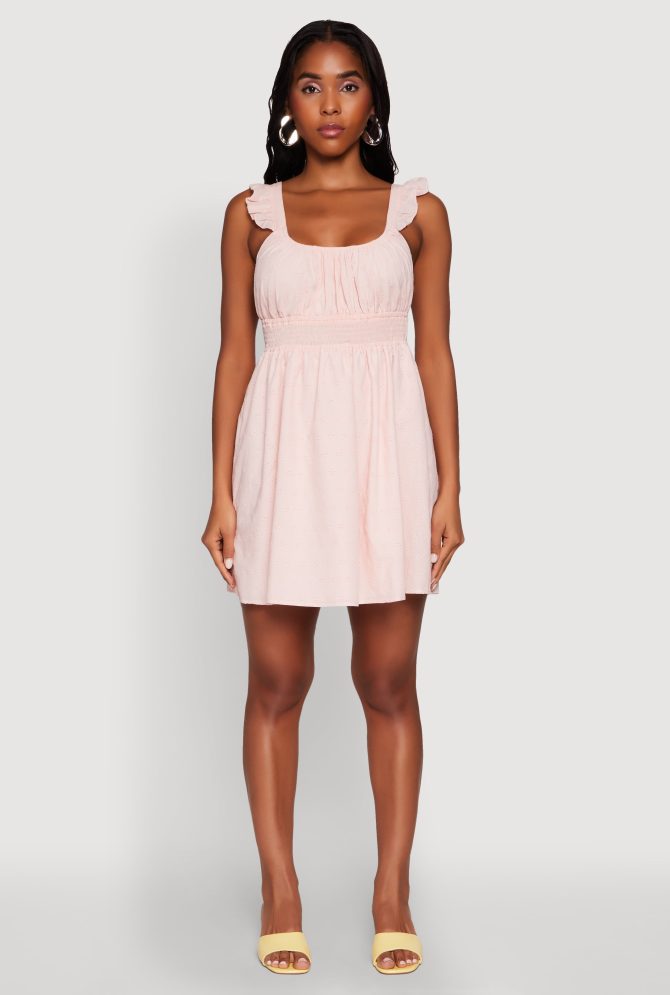 Haute Monde Ruffled Strap Babydoll Sundress - Image 2