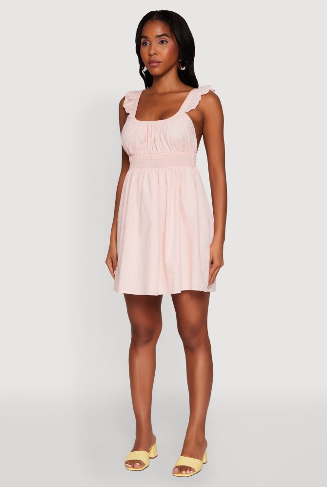 Haute Monde Ruffled Strap Babydoll Sundress - Image 3
