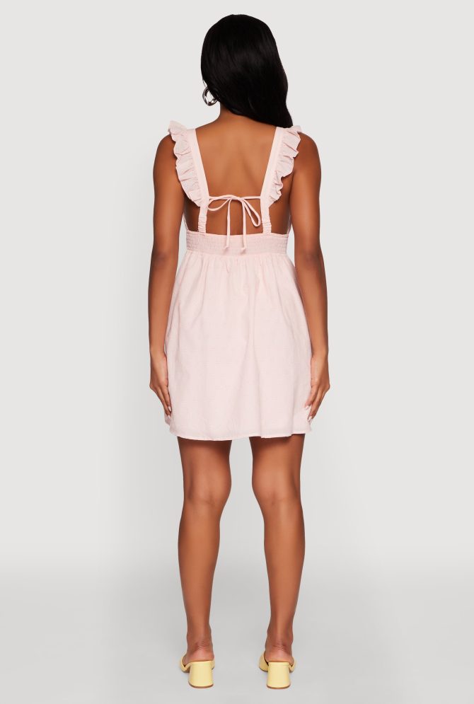 Haute Monde Ruffled Strap Babydoll Sundress - Image 5
