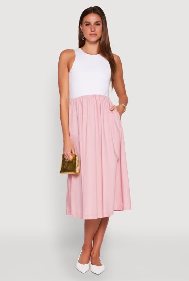 Tank Maxi Skater Dress