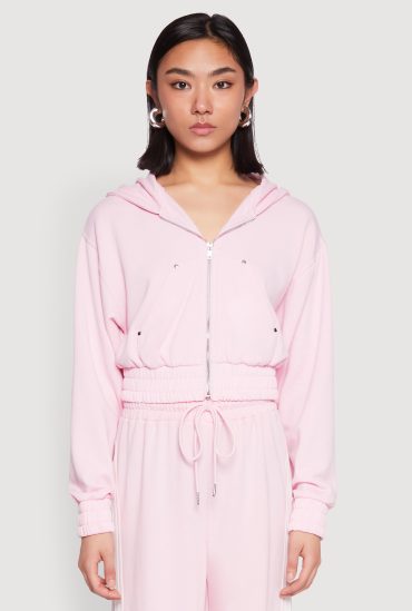 Iris Zip Front Hoodie