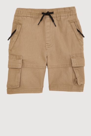 Toddler Boys Drawstring Cargo Shorts