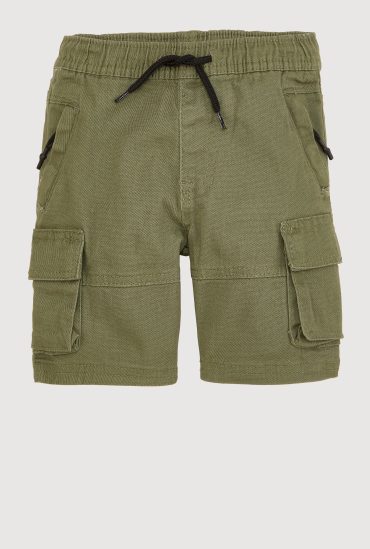 Toddler Boys Drawstring Cargo Shorts