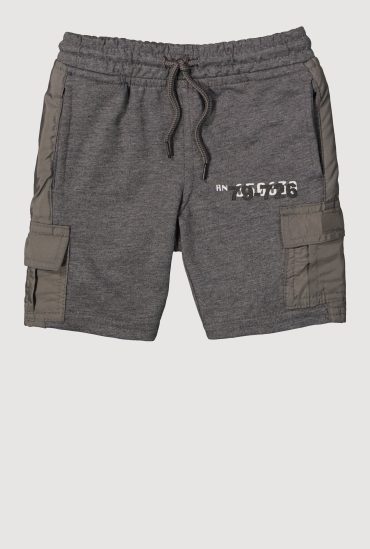 Toddler Boys Graphic Detail Cargo Sweatshorts
