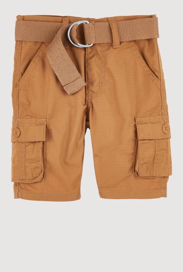 Toddler Boys Cargo Belted Shorts