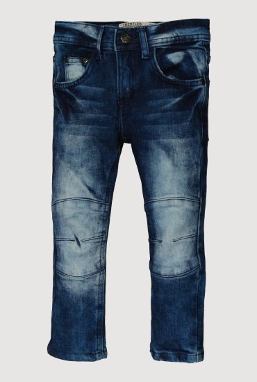 Toddler Boys Whiskered Moto Jeans