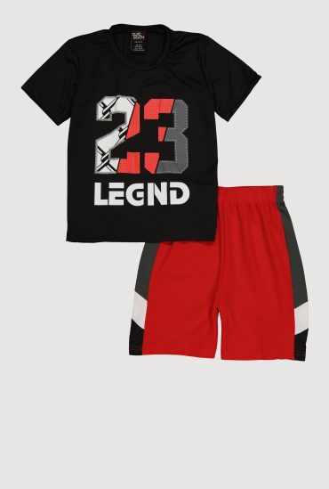 Boys 23 Legend Tee and Shorts