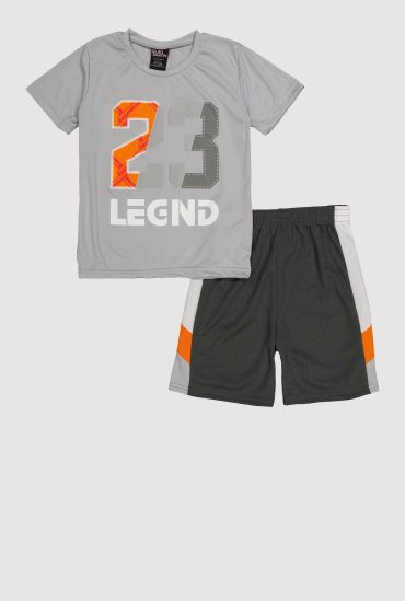 Boys 23 Legend Tee and Shorts