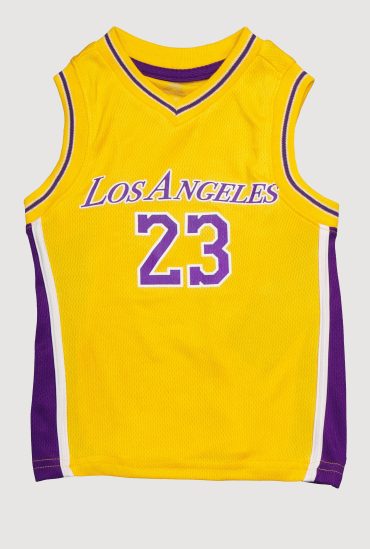 Little Boys Graphic Basketball Jersey