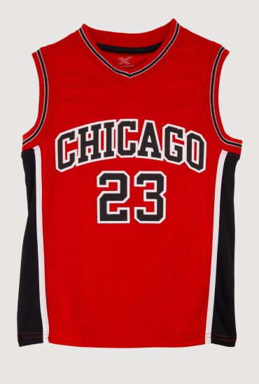 Boys Graphic Basketball Jersey