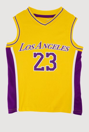 Boys Graphic Basketball Jersey