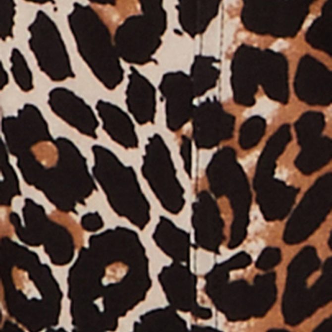 Plus Size Printed Pattern Pleated Skirt - Image 4