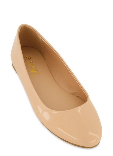 Round Toe Flats