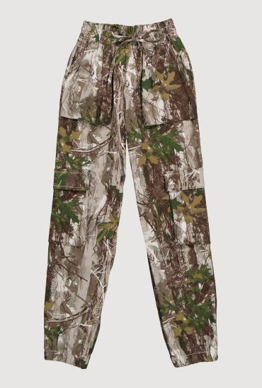 Girls Hunter Camo Cargo Joggers