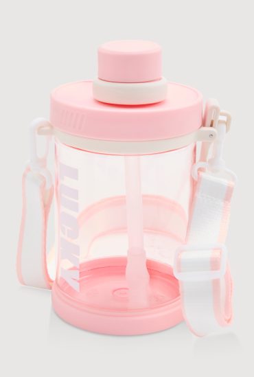 Lucky Graphic Clear Water Bottle
