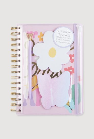 Bright Days Are Ahead Spiral Notebook with Accessories