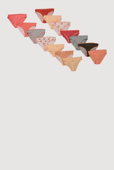 Girls Love Graphic Print Underwear 14 Pack
