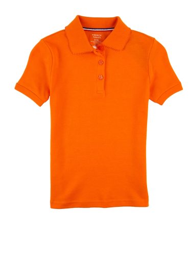 French Toast Girls 7-16 Pique Short Sleeve Polo Shirt