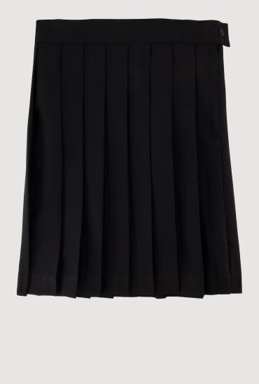 French Toast Girls 7-14 Pleated Midi Skirt with Zippers