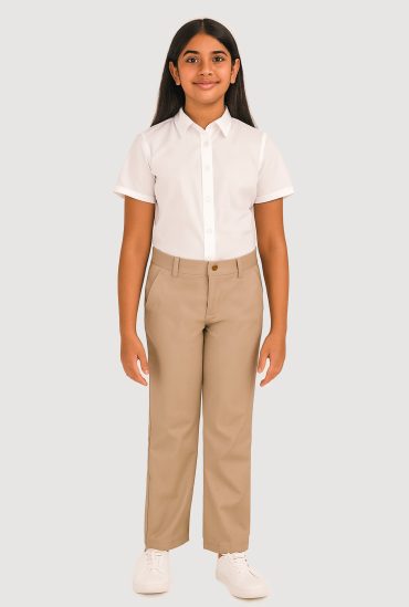 French Toast Girls 7-14 Straight Leg Khaki Pants