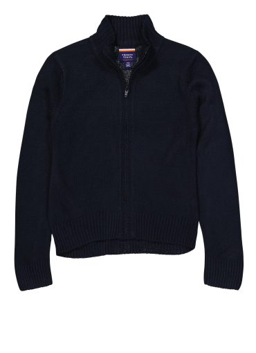 French Toast Boys 8-14 Zip Front Sweater
