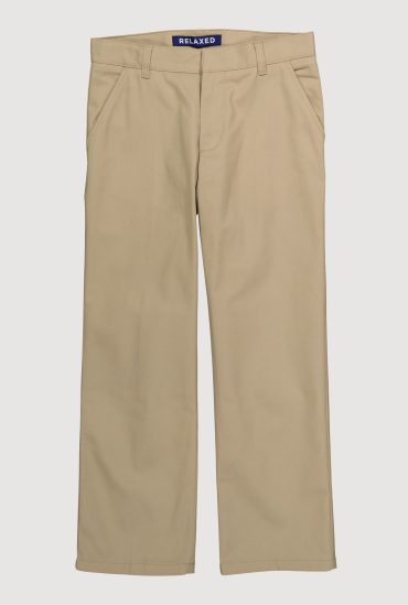 French Toast Boys 10-20 Husky Straight Leg Khaki Pants