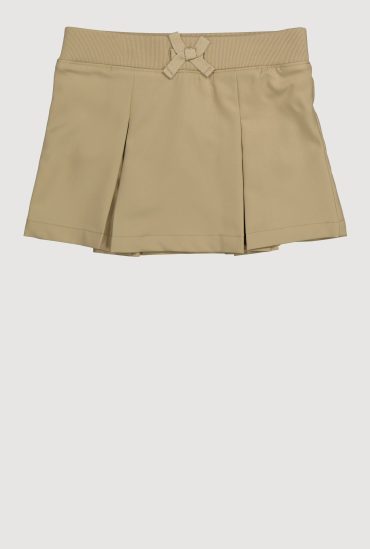French Toast Girls 2T-4T Pleated Faux Drawstring Scooter Skirt