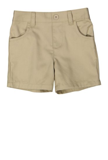 French Toast Girls 2T-4T Basic Pull On Stretch Shorts