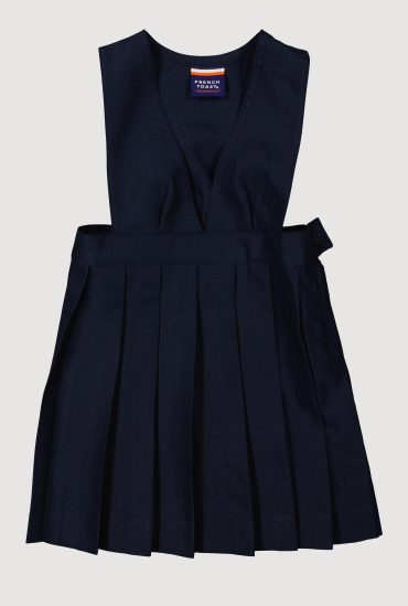 French Toast Girls 2T-4T Sleeveless V-Neck Mid-Length Pleated Jumper